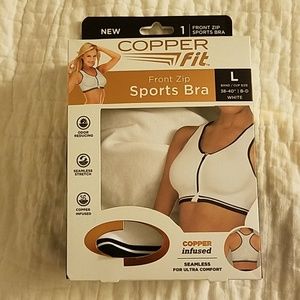 Copper fit sports bra 38-40" B-D NEW